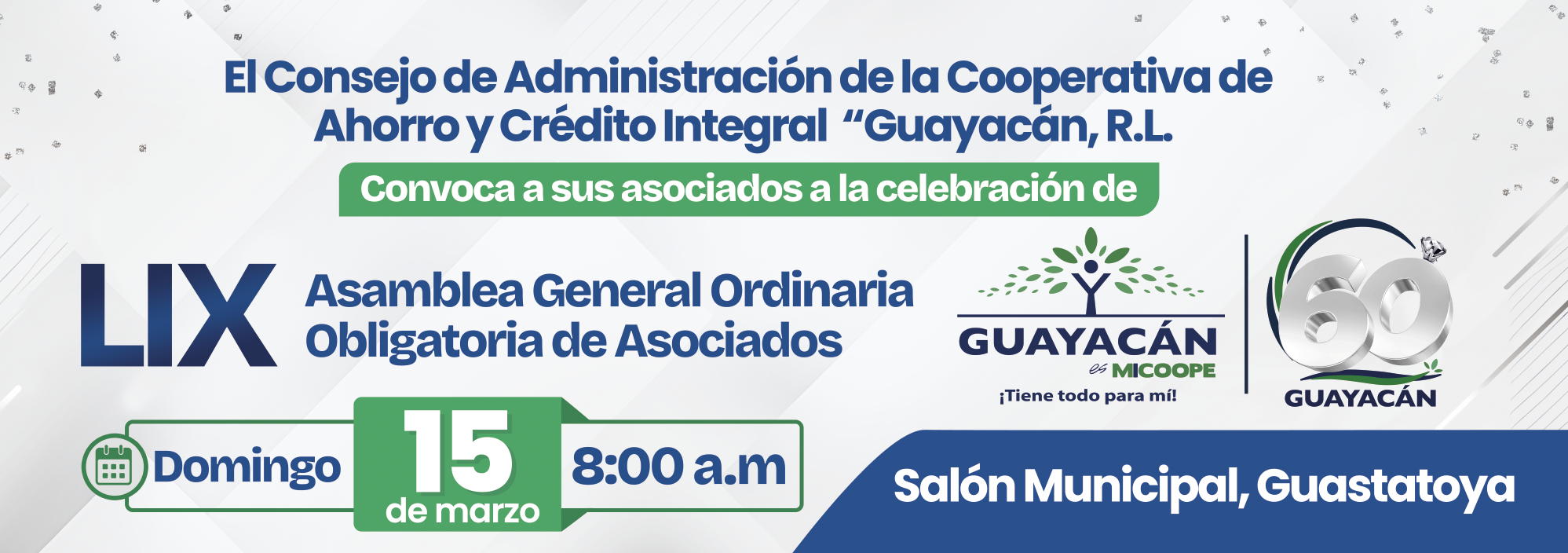 LIX Asamblea General Ordinaria Obligatoria de Asociados